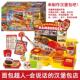 日本面包超人会说话 汉堡包店儿童厨房仿真过家家煮饭做饭玩具
