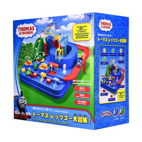 正版Gakken学研托马斯小火车 闯关大冒险套装男孩益智轨道车玩具