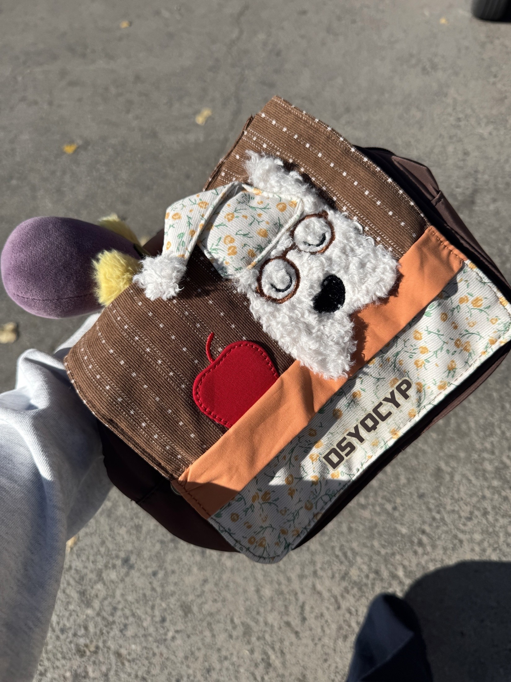 DSYQCYP网红圣诞可爱小狗收纳袋便携洗漱包收纳化妆包挂钩收纳包,收纳整理,化妆包,淘宝优惠券,粉丝福利购,淘宝优惠卷