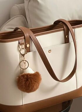 高颜值女包原创高级感小众通勤包2023新款大容量托特包单肩手提包