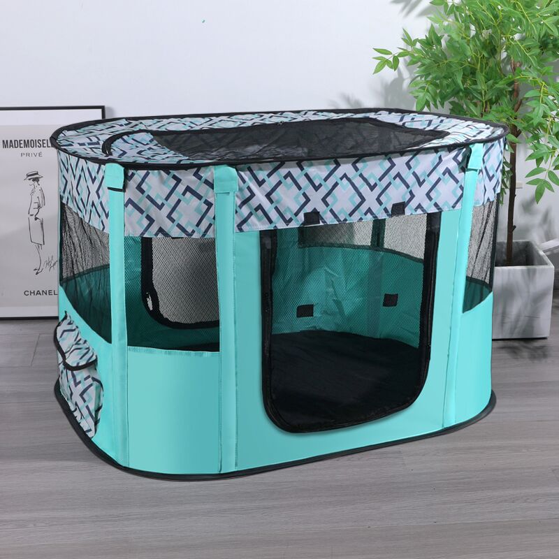 宠物用品猫窝别墅猫狗笼 封闭式宠物围栏帐篷大空间幼猫咪产房
