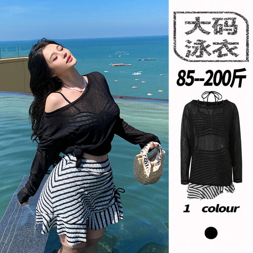 【送运费险】三件套大码温泉泳衣