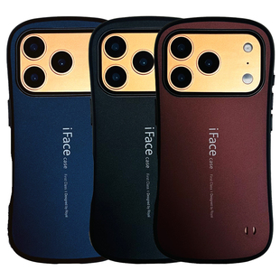 iFace适用于苹果17Pro手机壳防摔小蛮腰磨砂壳适用iPhone17保护套硅胶加厚弧形复古风17ProMax手机套Air硬壳
