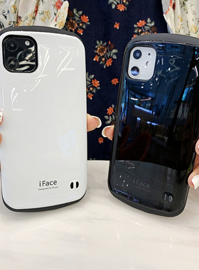 ifaceCase适用苹果11手机壳直边镜面iPhone11ProMax保护套加厚四代保护套全包XSMax壳男女个性日韩风壳XR套