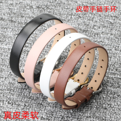 真皮表带八宝罗根黄金一条过饰品