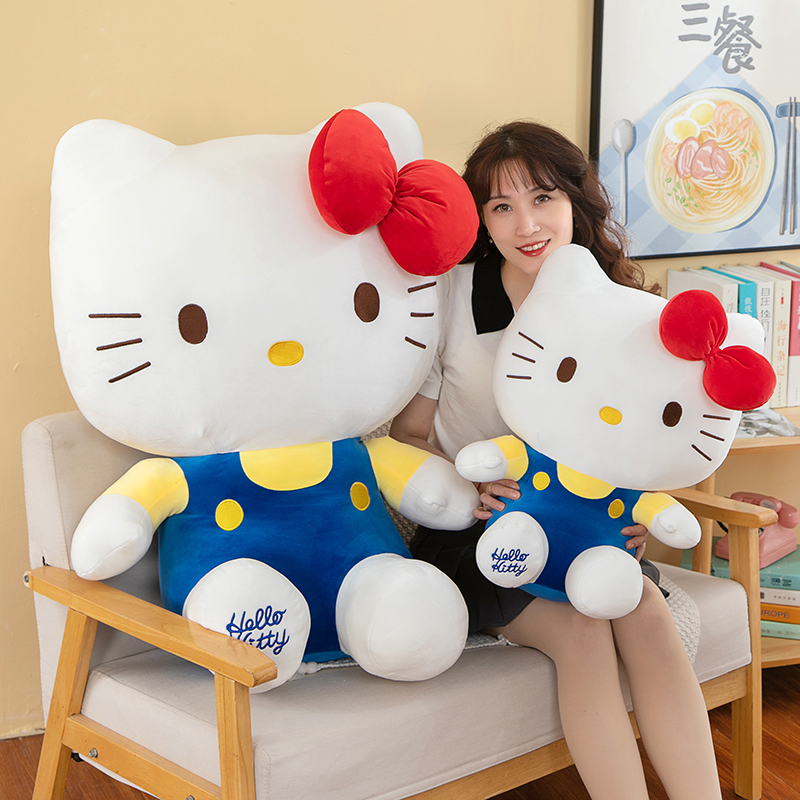 hellokitty玩偶凯蒂猫咪毛绒玩具哈喽公仔大号布娃娃女孩生日礼物 玩具/童车/益智/积木/模型 毛绒/玩偶/公仔/布艺类玩具 原图主图