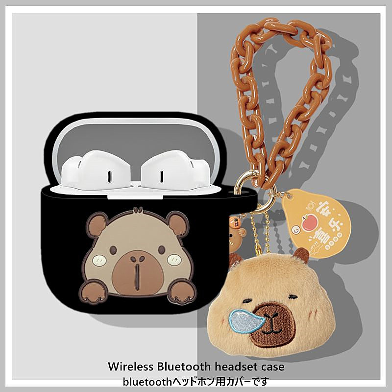 oppoencoair4新声版保护壳适用OPPO Enco Air4新声版蓝牙耳机保护套oppo enco air4新声版可爱卡通硅胶软壳