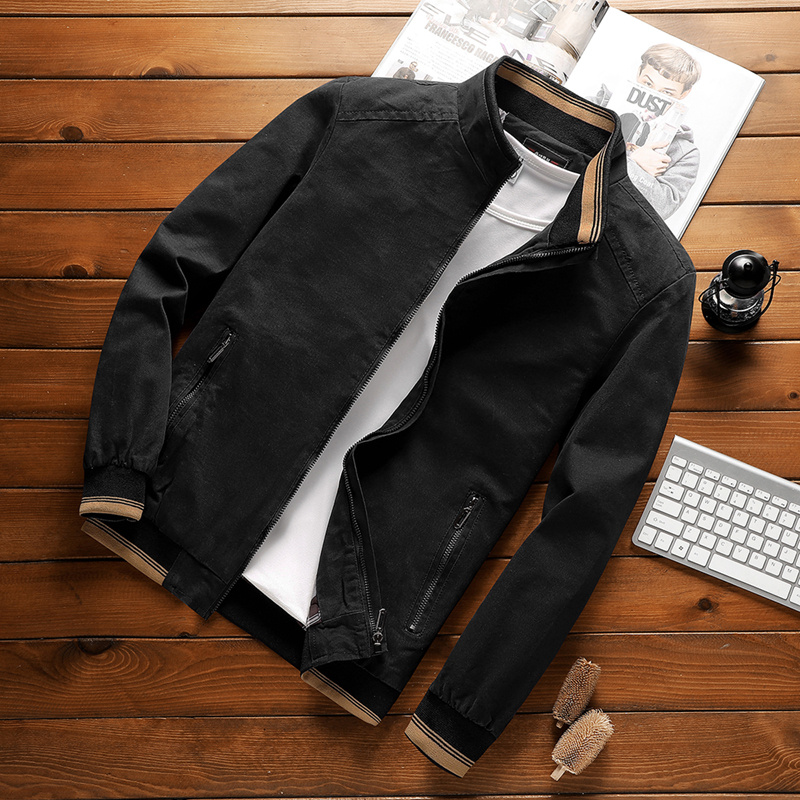 中青年男士外套秋冬季纯棉休闲