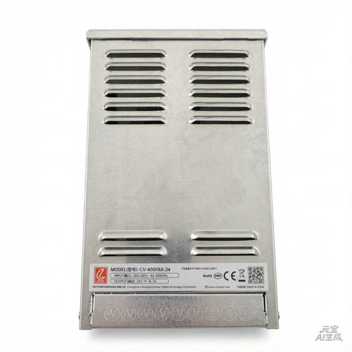 创联电源CV-400FRA-24 24V16.7A 400W高P半灌胶防雨开关电源