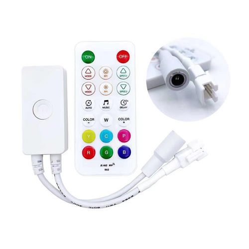 SP64AE 5通道 SPI RGBCW 幻彩控制器支持 FW1906 WS2805幻彩灯带