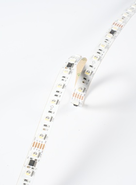 24V TM512AD 10段70灯RGBW12MM DMX512五线幻彩灯带适合1616 2020