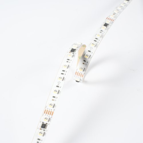 24V TM512AD 10段70灯RGBW12MM DMX512五线幻彩灯带适合1616 2020