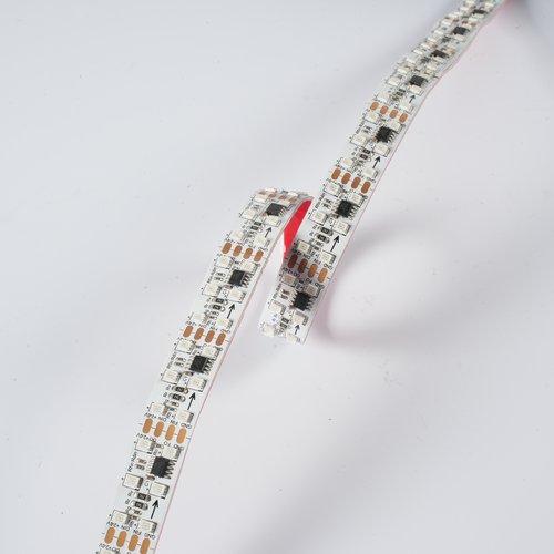 15mm 双排 2835 RGB 192灯 TM1934 断点续传幻彩 裸板不防水24V