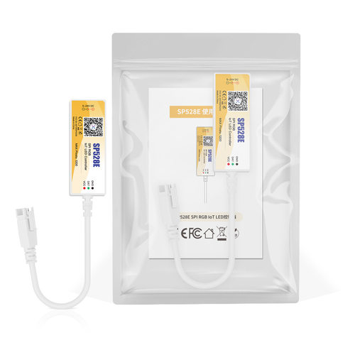 SP528E幻彩RGB IoT LED控制器, WiFi,蓝牙,云连接,智能语音控