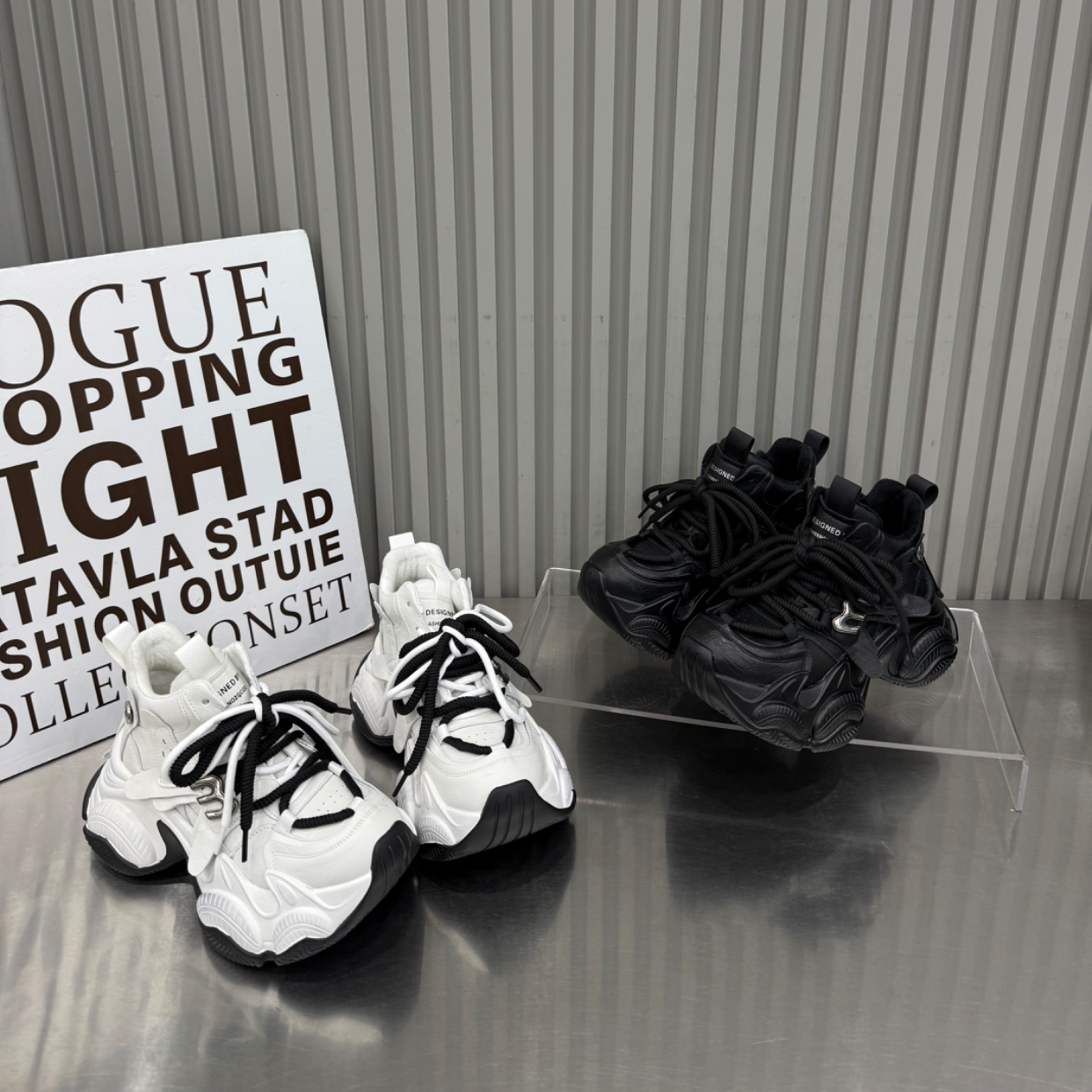 2025新款百搭欧货真皮系带松糕厚底小个子增高休闲老爹鞋潮DC