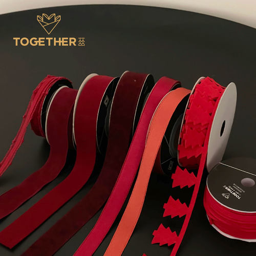 2024圣诞苁丛原创丝绒丝带