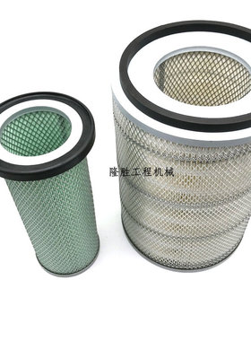 三一185C/225C/215-8徐工240-8利勃海尔945B空气滤芯挖掘机空气格