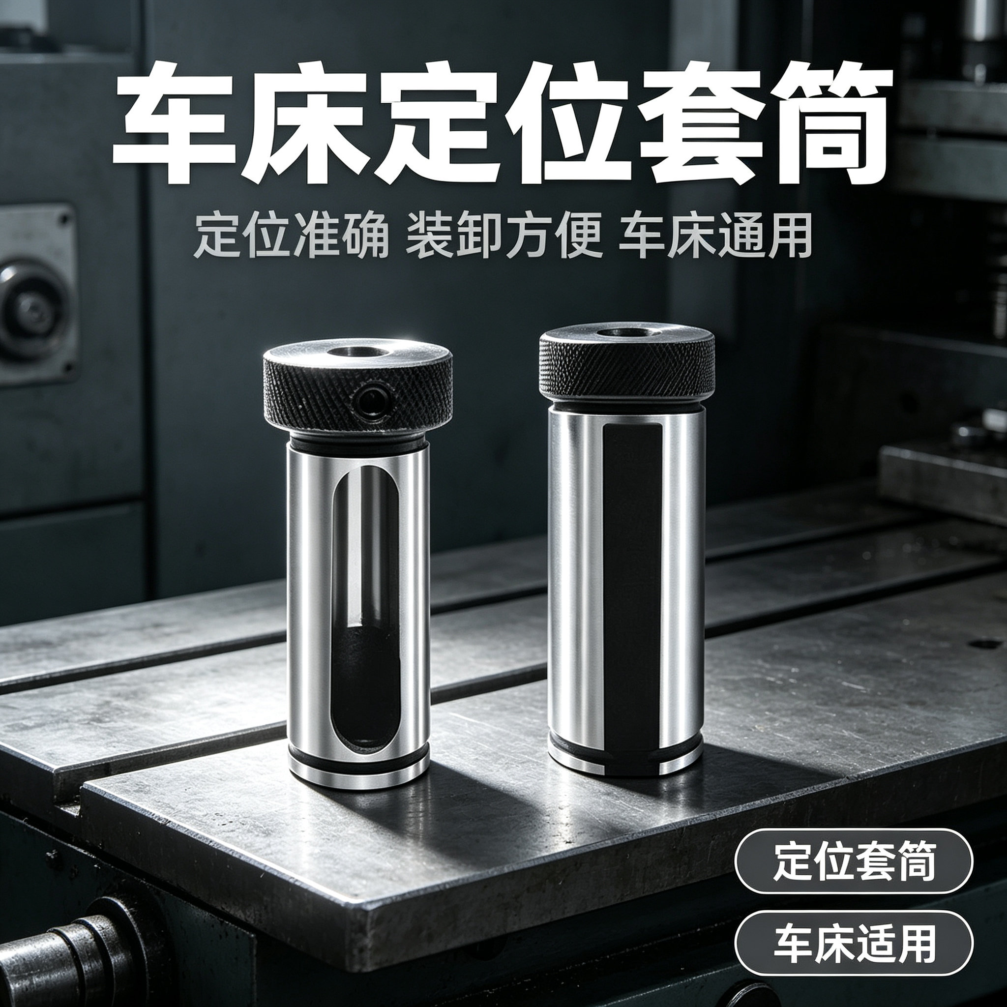 数控车床刀套内孔车刀杆变径套D25D32D40转换U钻导套辅助抗震刀座