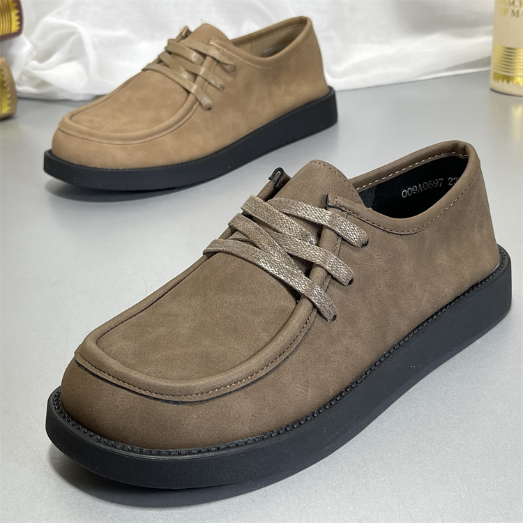 真皮勃肯鞋2025春秋女新款时髦复古百搭乐福鞋软底软面轻便不累脚