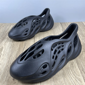 椰子洞洞鞋 ins男女凉鞋 夏季 外贸断码 休闲情侣室外穿防滑包头拖鞋