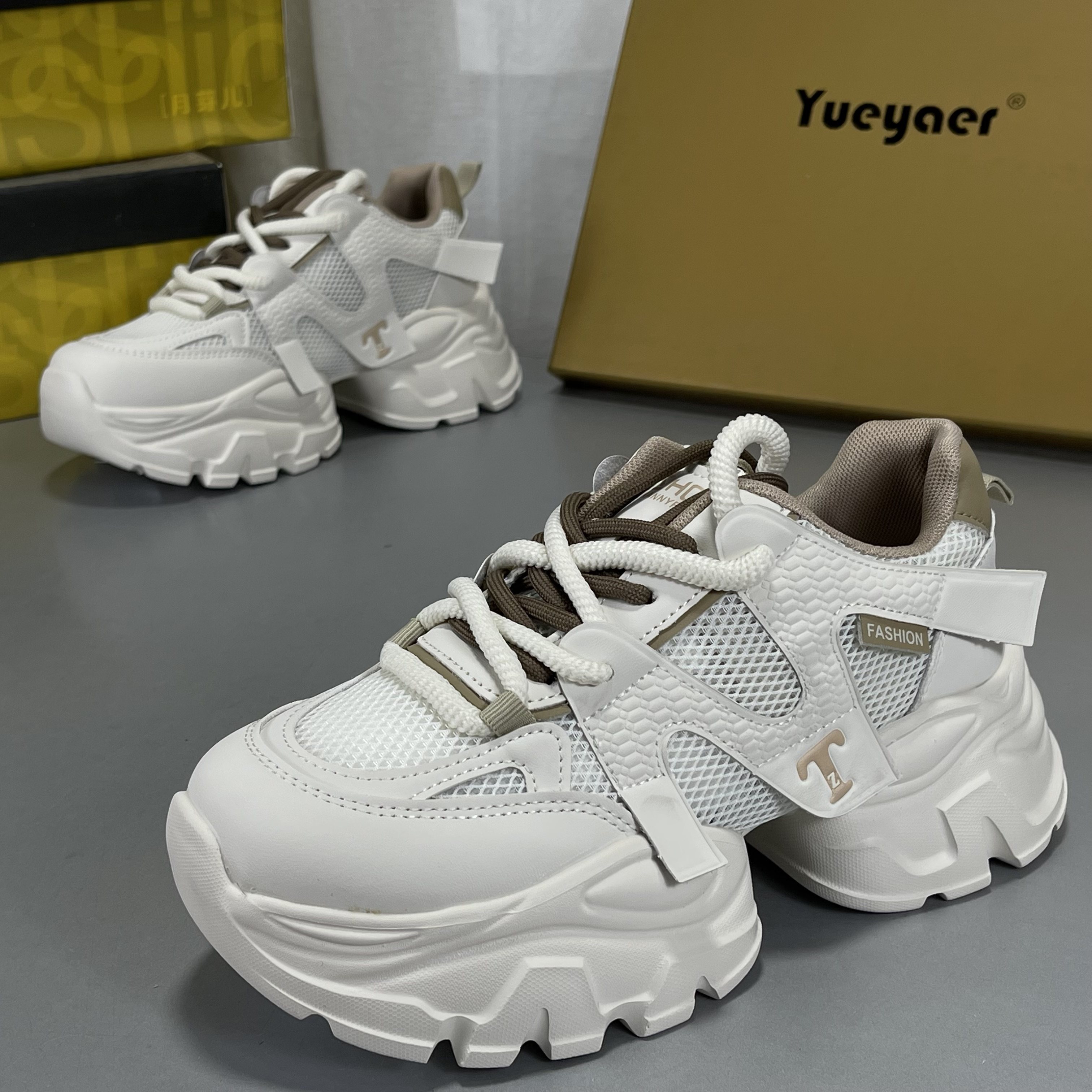 月芽儿真皮老爹鞋女断码清仓复古百搭休闲系带小个子运动鞋小白鞋,女鞋,时尚休闲鞋,淘宝优惠券,粉丝福利购,淘宝优惠卷