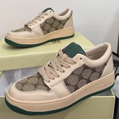 亏本清仓白菜价 厚底系带真皮运动板鞋 头层牛皮休闲鞋 女2025新款