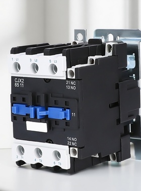 交流接触器CJX2-4011 5011 6511 8011 9511 220V 380V 银点铜线圈
