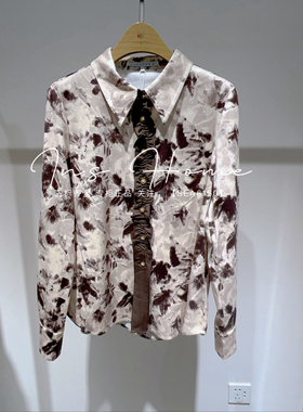 CAREFREE卡芙芮2024冬装新款国内正品代购衬衫 4D202003 吊牌559