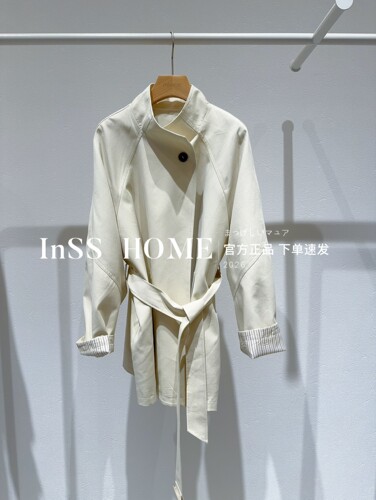 in's/MixMax美姿宝莲2026春国内代购1261111944中长款风衣1599