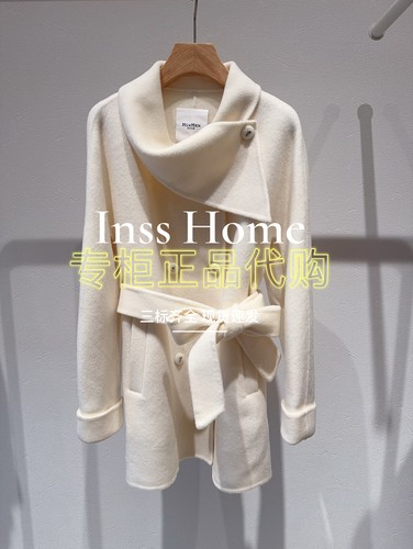 In's/MixMax美姿宝莲25冬国内代购1254145891长款双面尼大衣3499