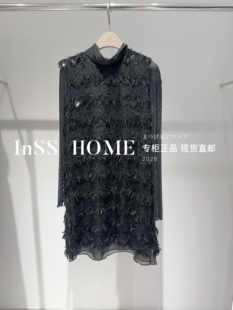 【下单改价】CAREFREE卡芙芮25冬国内代购5D315802黑色连衣裙799