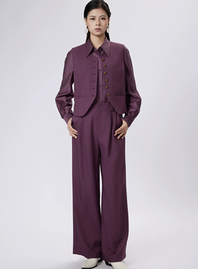 卡芙芮专柜正品 国内代购 2025春西装马甲外套5A106605-539