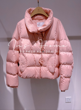 卡芙芮专柜正品国内代购2024冬季短款羽绒服4D110224吊牌1399