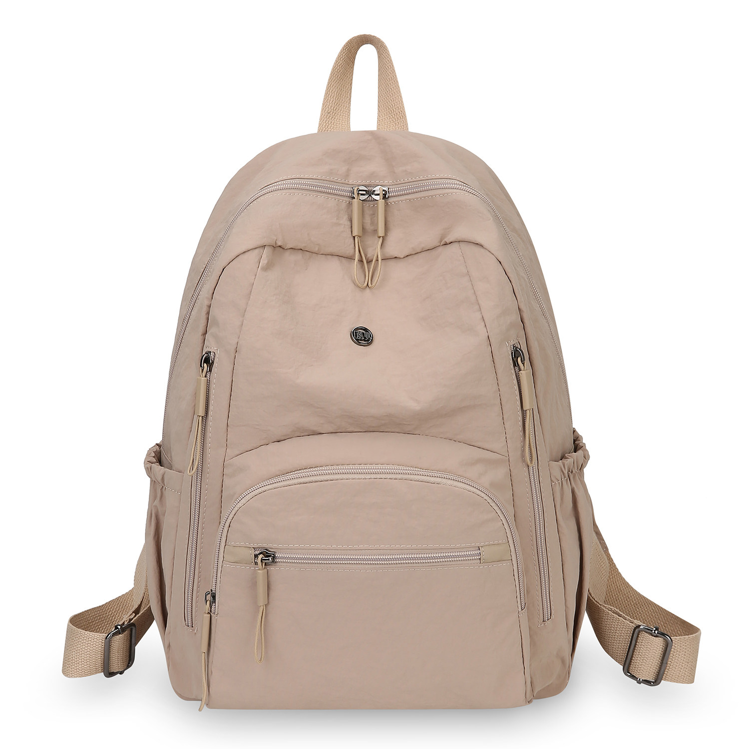 休闲双肩包包大容量轻便百搭旅行包简约学生书包时尚旅游背包男女