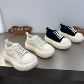 欧货丑萌大头面包鞋 浩 女增高厚底百搭时尚 2025年早春新款 休闲板鞋