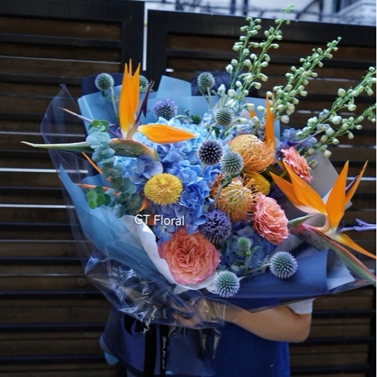 上海花店 商务生日花束  母亲鲜花速递(同城)