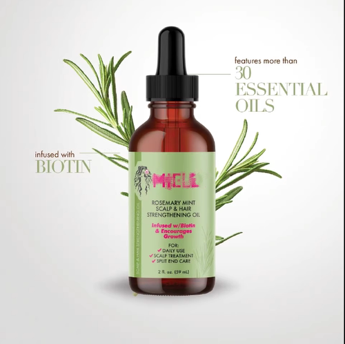 Mielle Organic Rosemary Oil Mint Scalp Hair Strengthening