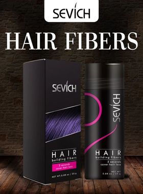 Sevich Hair Building Fiber Applicator Spray Treatment Powder