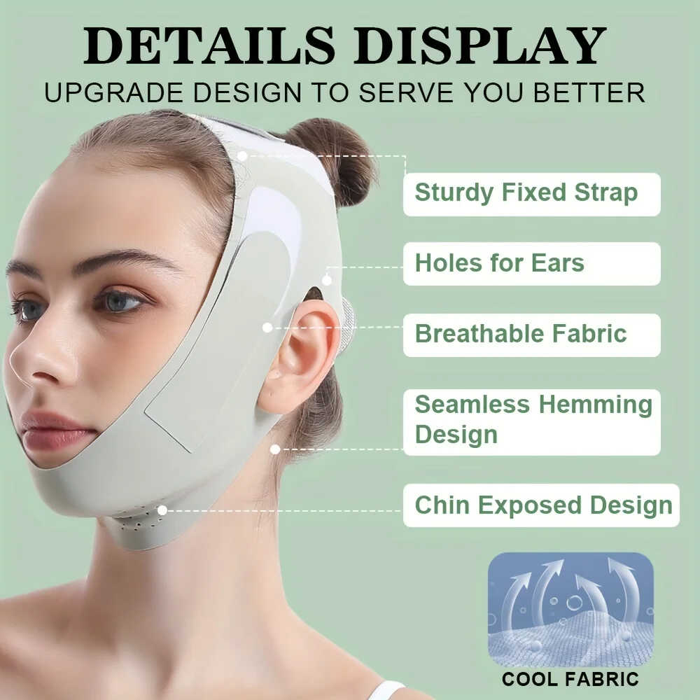 Face Slimming Bandage V Line Shaper Chin Cheek Lift Up Belt