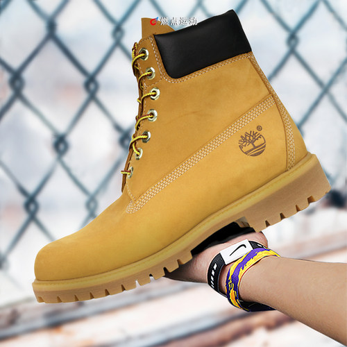 Timberland 添柏岚 踢不烂男子防水经典大黄靴马丁靴户外10061