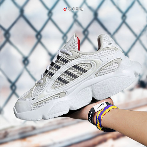 Adidas阿迪达斯OZMILLEN EL C轻便经典运动休闲老爹中大鞋IG4276