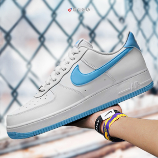 Nike/耐克 AIR FORCE 1 07 白蓝男子板鞋FQ4296-100