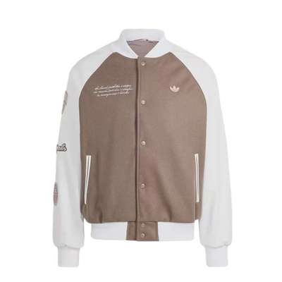 ADIDAS 阿迪达斯秋冬男女同款风棒球服运动夹克宽松外套 IS0191