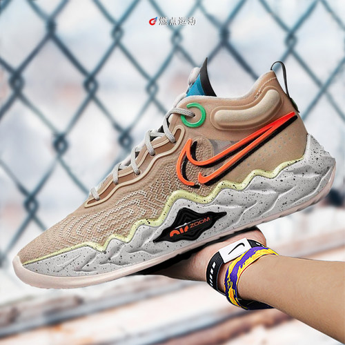 Nike/耐克 NIKE AIR ZOOM G.T. RUN EP 卡其篮球鞋CZ0202-200