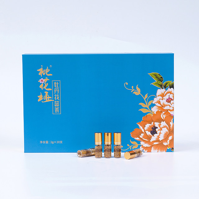 牡丹花茶养生茶叶送礼礼盒装