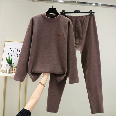 双面德绒无痕长袖打底衫