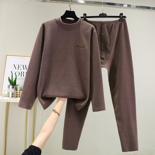 双面德绒无痕长袖打底衫