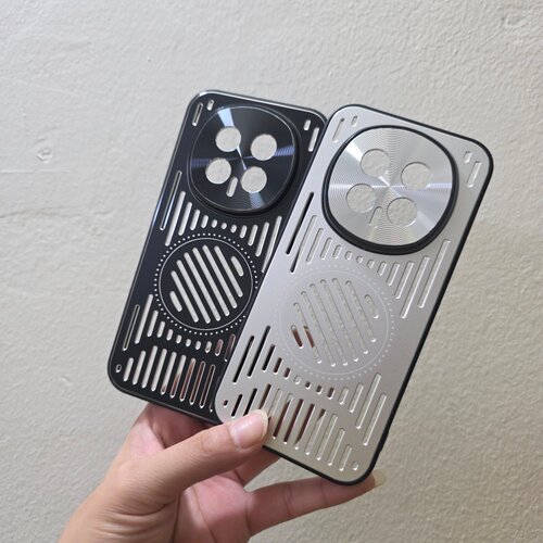 镂空散热透气适用荣耀Magic8pro手机壳Magic8金属铝合金背板magic7软边Magic6防摔Magic5Pro