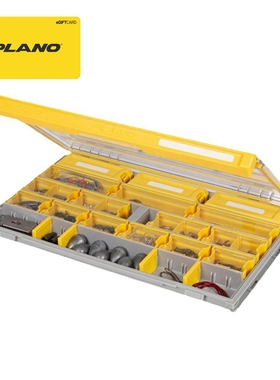 美国PLANO路亚盒 EDGE3700 400密封防水配件收纳盒米诺盒米诺饵盒