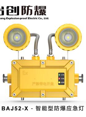 台创BAJ52-X智能型防爆应急灯IP66防水新国标B型自检双头照明灯